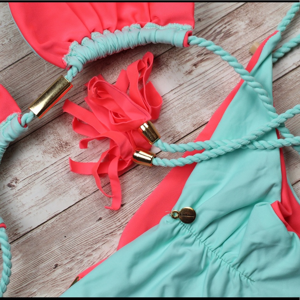 Double face bikini set - top & bottom - 2 piece - Picture 7 of 16